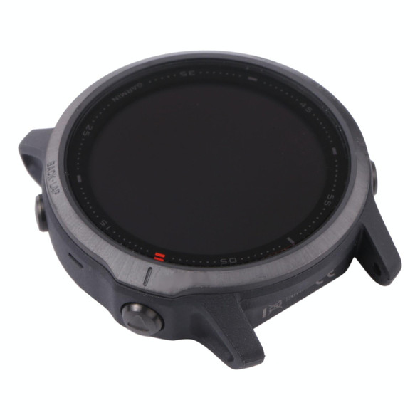 For Garmin Fenix 6S Pro LCD Screen Digitizer Full Assembly With Frame (Black)