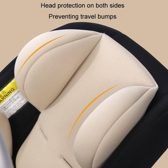 Infant Safety Seat Cushion Four Seasons Universal Stroller Lumbar Protection Pads(Beige)
