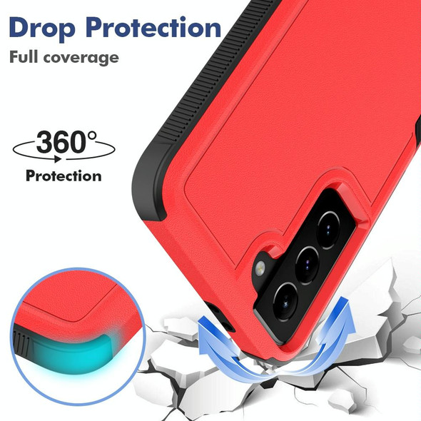 For Samsung Galaxy S21+ 5G 2 in 1 PC + TPU Phone Case(Red)