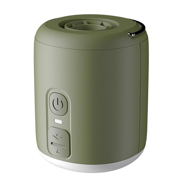 CP-17 Outdoor Multifunctional Camping Light Electric Mini Wireless Air Pump(Green)