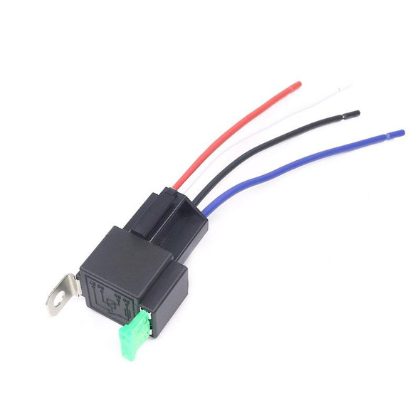 5 Sets JD2912 4 Pin Car Relay With Fuse, Rated voltage: 24V