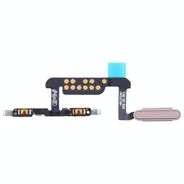 For Samsung Galaxy Tab S8 SM-X700 Original Fingerprint Sensor Flex Cable (Pink)