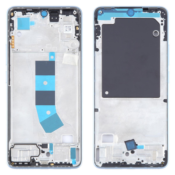 For Xiaomi Redmi Note 13 4G Original Front Housing LCD Frame Bezel Plate (Blue)