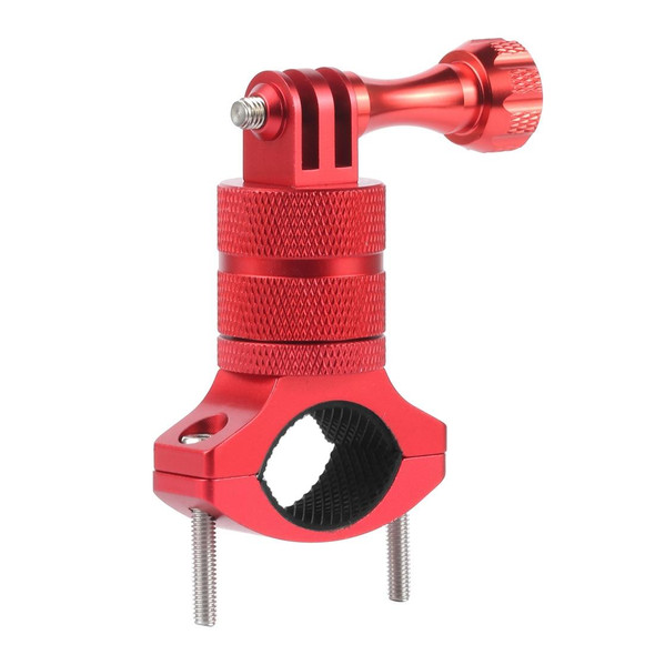 Aluminum Alloy Bicycle Mounting Bracket Bicycle Clip - Action Camera(Red)