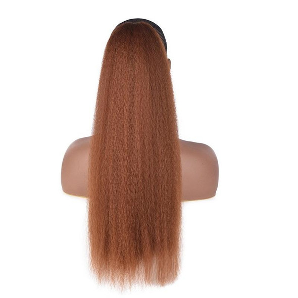 Fluffy Corn Whisker Long Curly Hair Fake Ponytail, Colour: 5.30 #