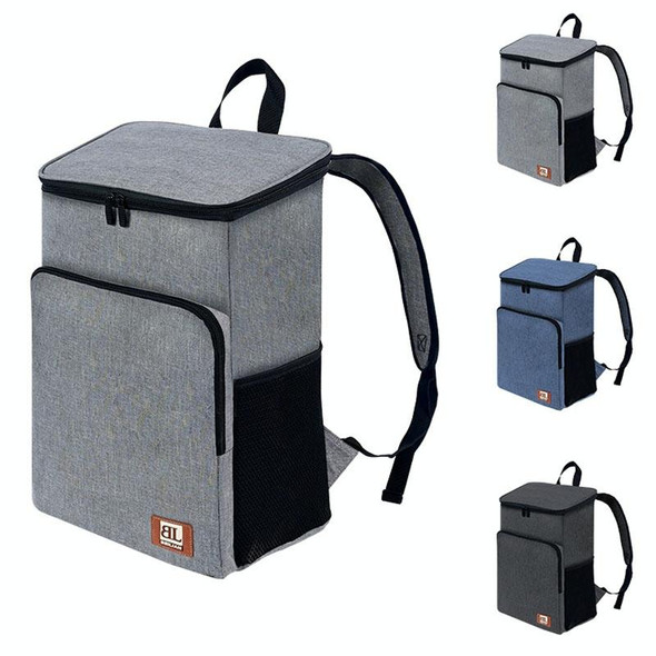 BeiLian Insulated Backpack Outdoor Camping Cooler Shoulder Bag Waterproof Travel Beer Bag(20L Gray)