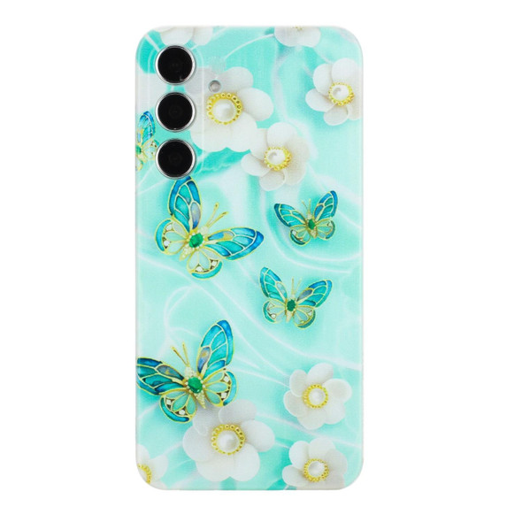 For Samsung Galaxy A05s Colorful Painting Pattern TPU Phone Case(Butterflies)