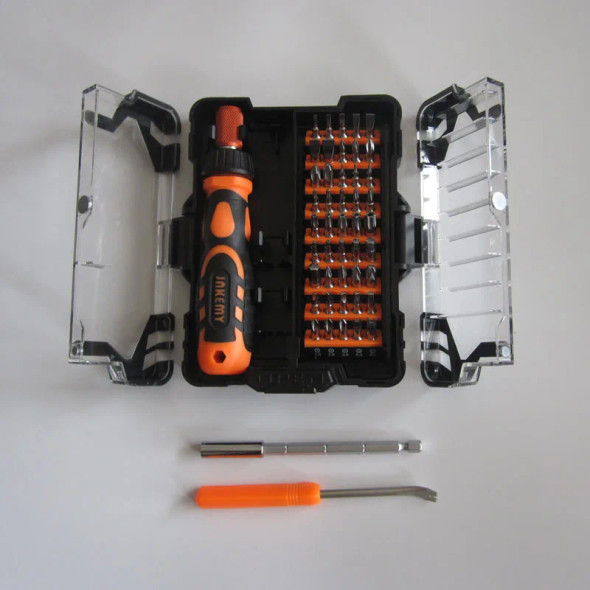 Portable Ratchet Handle Screwdriver Set