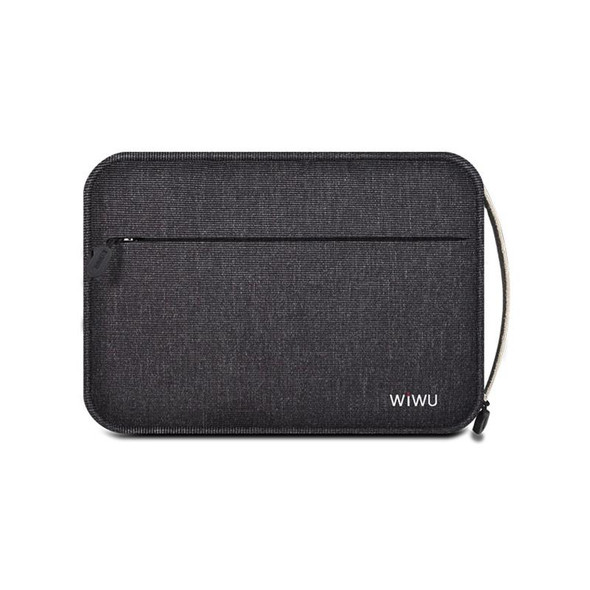 WIWU Portable Waterproof Multi-functional Headphone Charger Data Cable Storage Bag , Size: 20x14.5x7cm(Black)