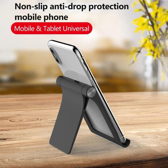 ZM-7 Universal 360-degree Rotating Matte Texture Mobile Phone / Tablet Stand Desktop Stand (Black)