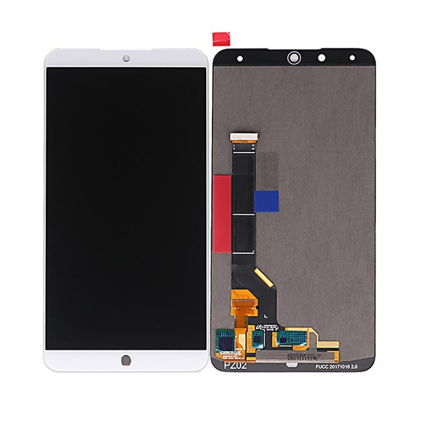 LCD Screen and Digitizer Full Assembly for Meizu 15 Plus (White)
