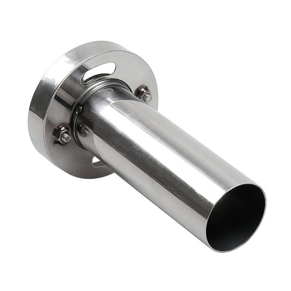 4.5 inch Universal Car 304 Stainless Steel Exhaust Pipe Muffler Adjustable Tail Muffler Tip 