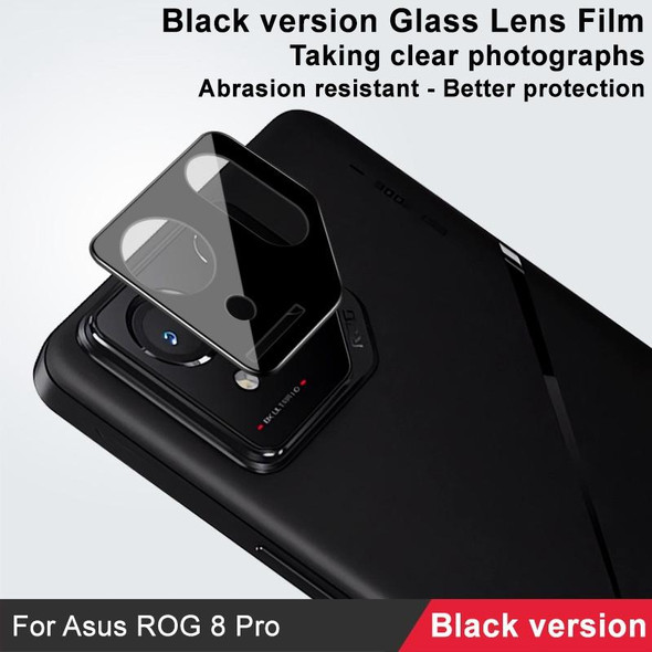 For Asus ROG Phone 8 Pro IMAK Rear Camera Lens Glass Film Black Version