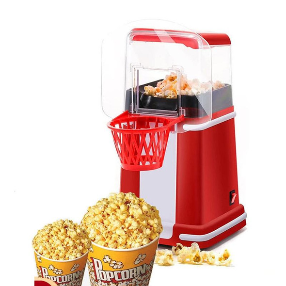 1200W Basket Popcorn Machine Electric Automatic Corn Popper 220V EU Plug