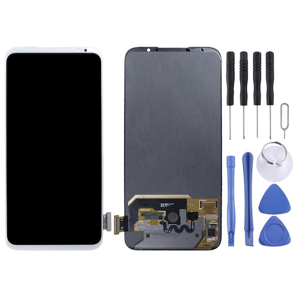 LCD Screen and Digitizer Full Assembly for Meizu 16XS (White)