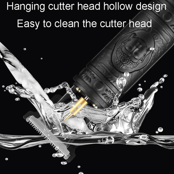 Household Haircutting Tools Electrical Haircut Pusher, Style: Buddhas Head(Bronze)