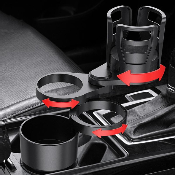 Car Multifunctional Retractable Rotating Water Cup Holder(SD-1048)