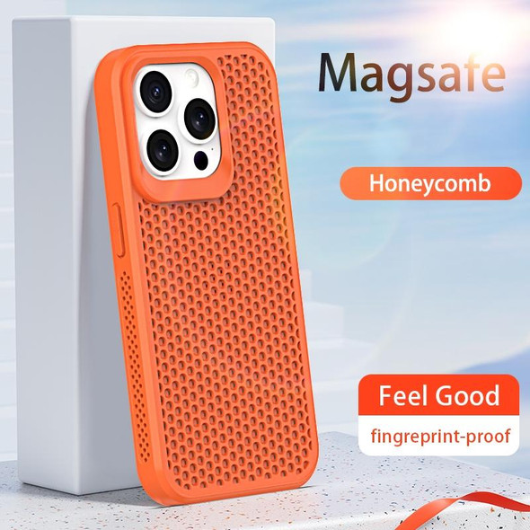 For iPhone 11 Heat Dissipation Phone Case(Orange)
