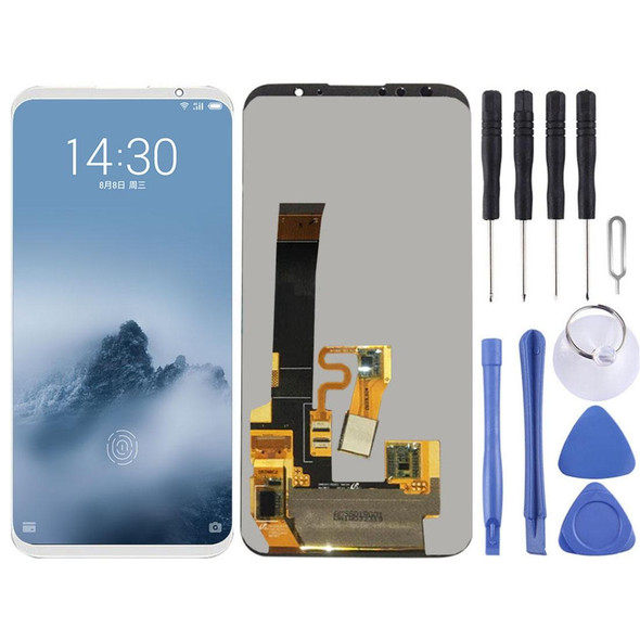 LCD Screen And Digitizer Full Assembly - Meizu 16 / 16th / M882H / M882Q(White)