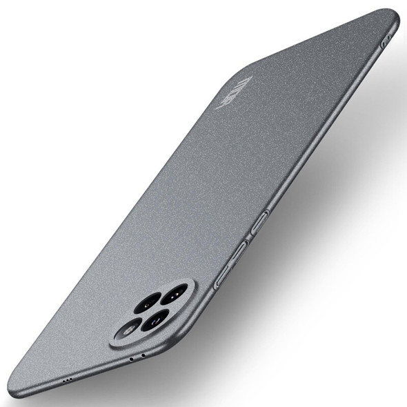 For Xiaomi Civi 4 Pro MOFI Fandun Series Frosted PC Ultra-thin All-inclusive Phone Case(Gray)