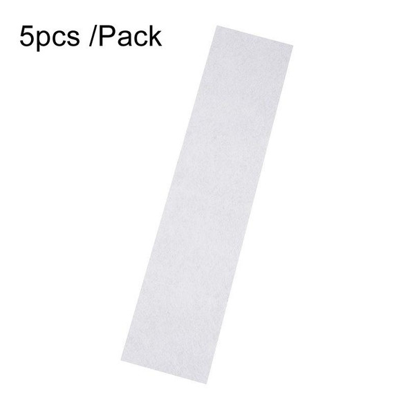 5pcs /Pack 22x80cm Disposable Air Conditioning Air Purification Filter Household Hanging Air Intake Dust Removal Cotton(White)