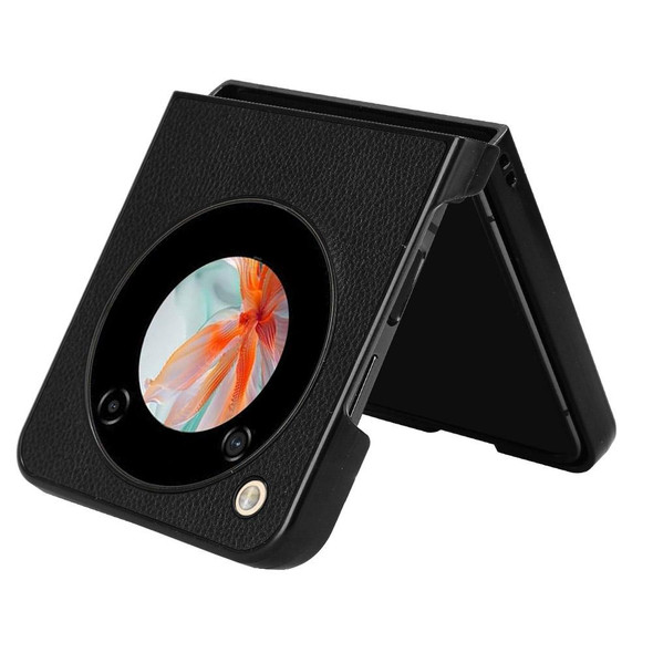For ZTE nubia Flip / Libero Flip Litchi Texture Card Slots Back Cover Phone Case(Black)