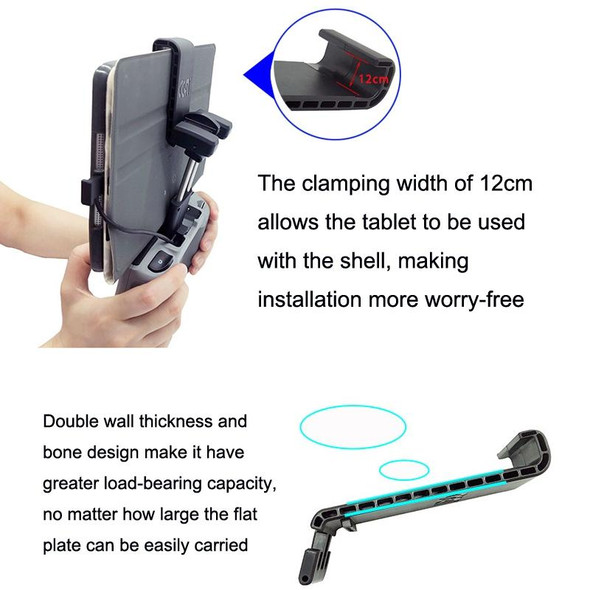 Remote Control Tablet Extension Bracket - DJI Mavic 3 / Air 2 / Air 2S / Mini 2, Style: Small