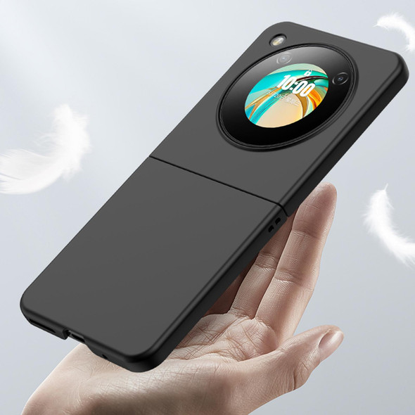 For ZTE nubia Flip / Libero Flip Skin Feel PC Full Coverage Shockproof Phone Case(White)