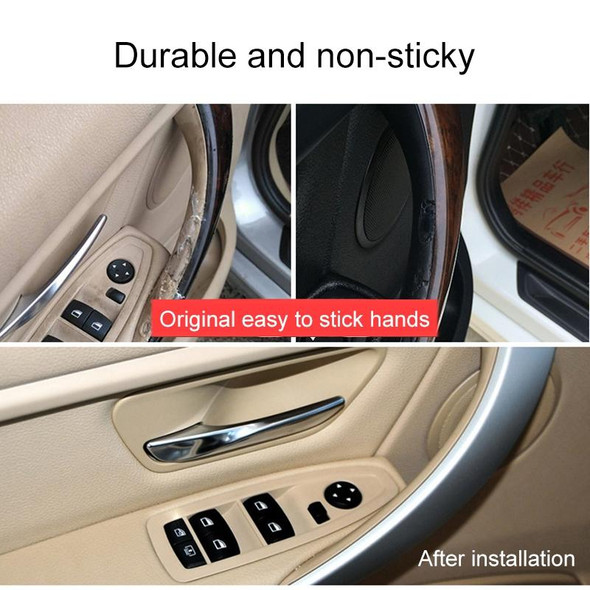 Car Left Front Side Inner Armrest Door Handle for BMW F30 / F35, Left and Right Drive Universal(Black)