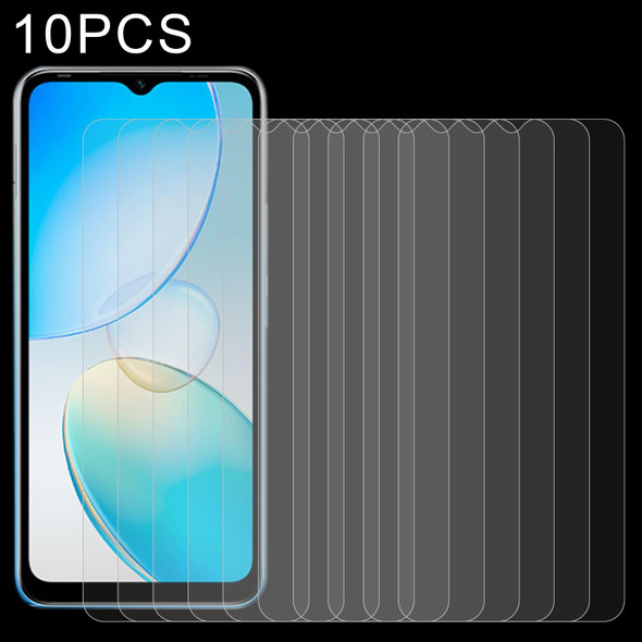 10 PCS 0.26mm 9H 2.5D Tempered Glass Film - Infinix Hot 12