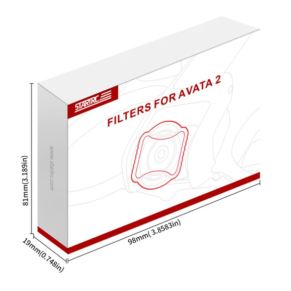For DJI Avata 2 STARTRC Drone Lens Filter, Lens:CPL ND8/16/32/64/256