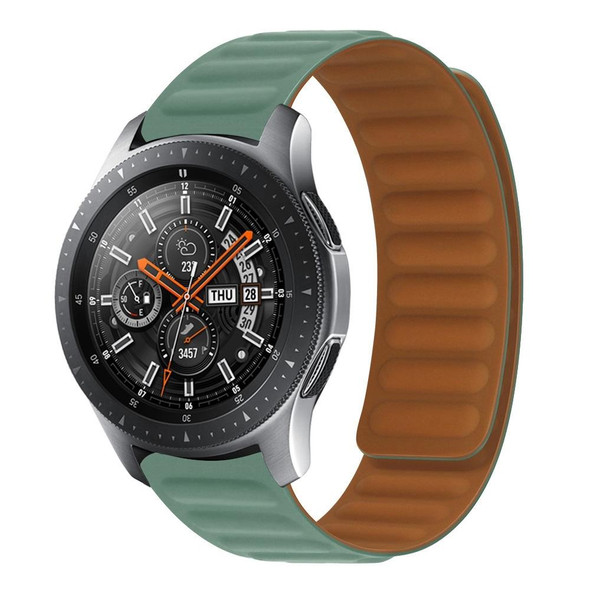 Silicone Magnetic Watch Band - Amazfit Bip S(Pine Needle Green)