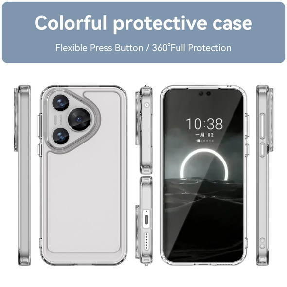For Huawei Pura 70 Candy Series TPU Phone Case(Transparent)
