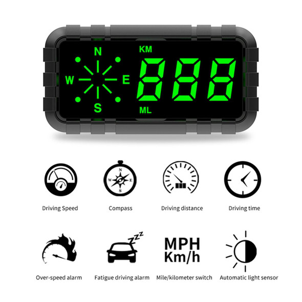 C3010 Car Head-up Display Speed Alarm(English Version)