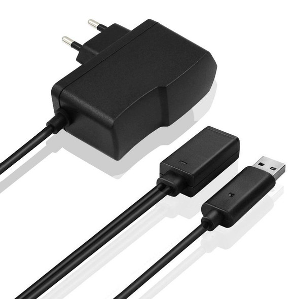 For Microsoft Xbox 360 Kinect Sensor Charger USB AC Adapter Power Supply(EU Plug)