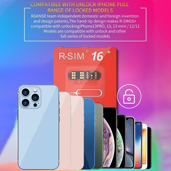 R-SIM 16+ Turns Locked Into Unlocked iOS15 System Universal 5G Unlocking Card