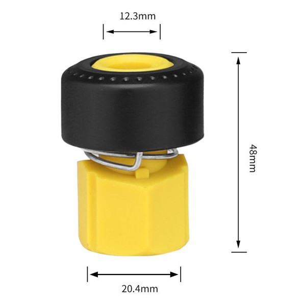 For Karcher K Series Car Washer Accessories Inlet Outlet Quick Plug Faucet Universal Adaptor Exhaust Valve