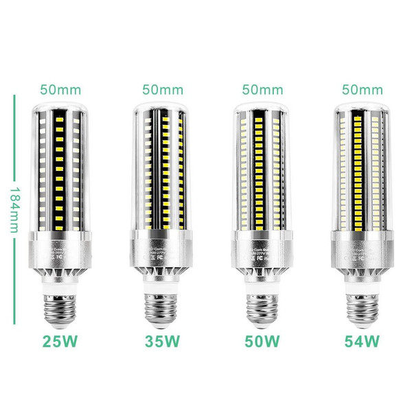 5730 LED Corn Lamp Factory Warehouse Workshop Indoor Lighting Energy Saving Corn Bulb, Power: 35W(E27 6500K (White))