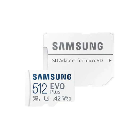 Samsung EVO Plus Memory Card 512 GB microSD UHS-I Class 10