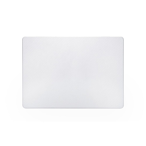 Carbon Fiber Textured Plastic Laptop Protective Case - MacBook Pro 16.2 inch A2485 2021(Transparent)