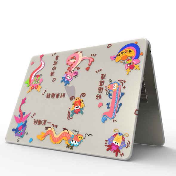 For MacBook Pro 13.3 A1278 UV Printed Pattern Laptop Frosted Protective Case(DDC-1683)