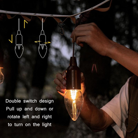 Camping Tent Pull-switch Atmosphere Night Light, Style: Small Spherical