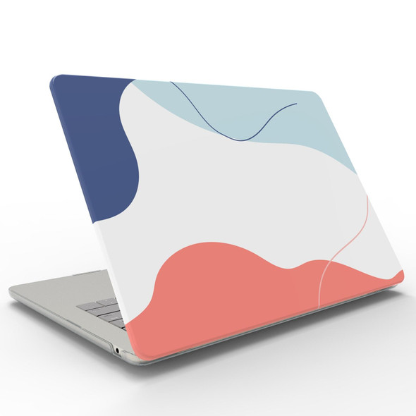 For MacBook Air 13.3 A1932 / A2179 / A2337 UV Printed Pattern Laptop Frosted Protective Case(DDC-338)