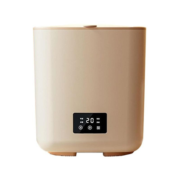 7L Mini Fully Automatic Portable Underwear Washing Drying Washing Machine, EU Plug, Color: Beige Ozone Model