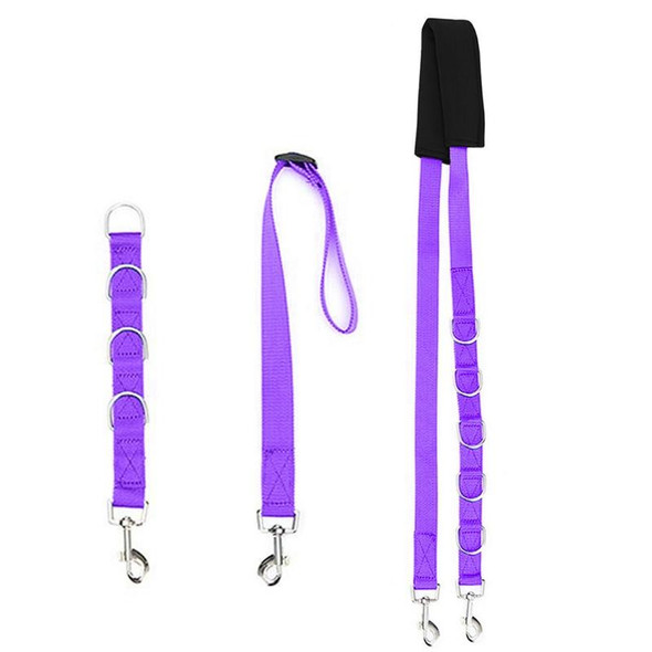 3pcs /Set Pet Bathing Beauty Table Fixed Lanyard Dog Tow Rope(Purple)