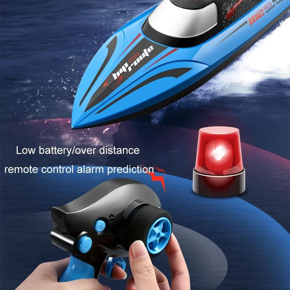 812 High-Speed RC Boat Large Horsepower Speedboat Long Endurance Waterproof Boys Water Toy Single Battery(Orange)