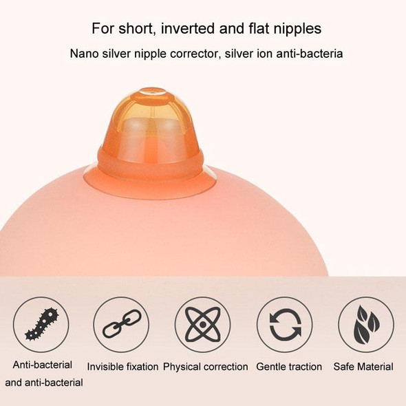 Maternity Inverted Nipple Silicone Corrector For Teen Girls Flat Breast Protector(Nano Color)