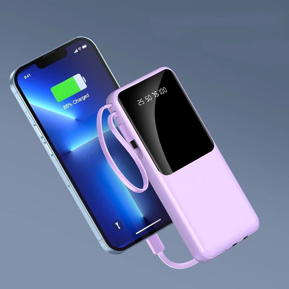 30,000mAh Power Bank with LCD Display - Portable Charger