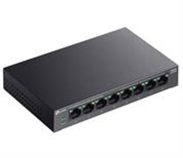 TP-Link LS108GP 8-Port Gigabit Desktop Switch with 8-Port PoE+, Retail Box , 2 year Limited Warranty
