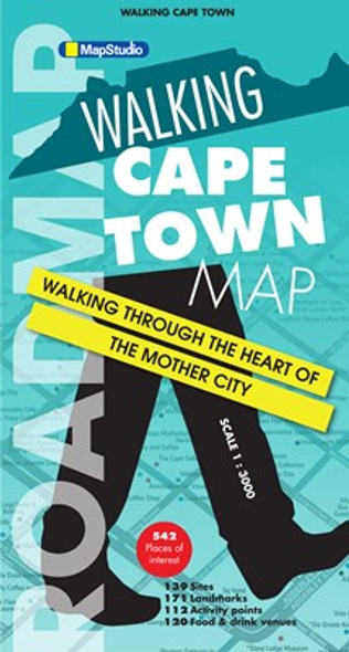 Walking Cape Town - Road map : Walking through the heart of the Mother City (Sheet map, folded)